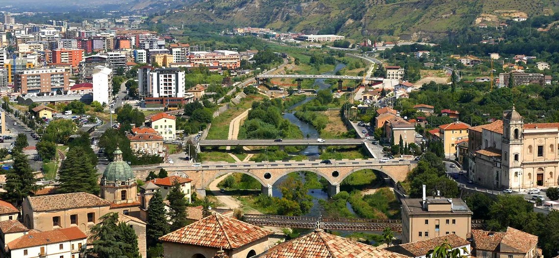 COSENZA Veduta del centro storico1140